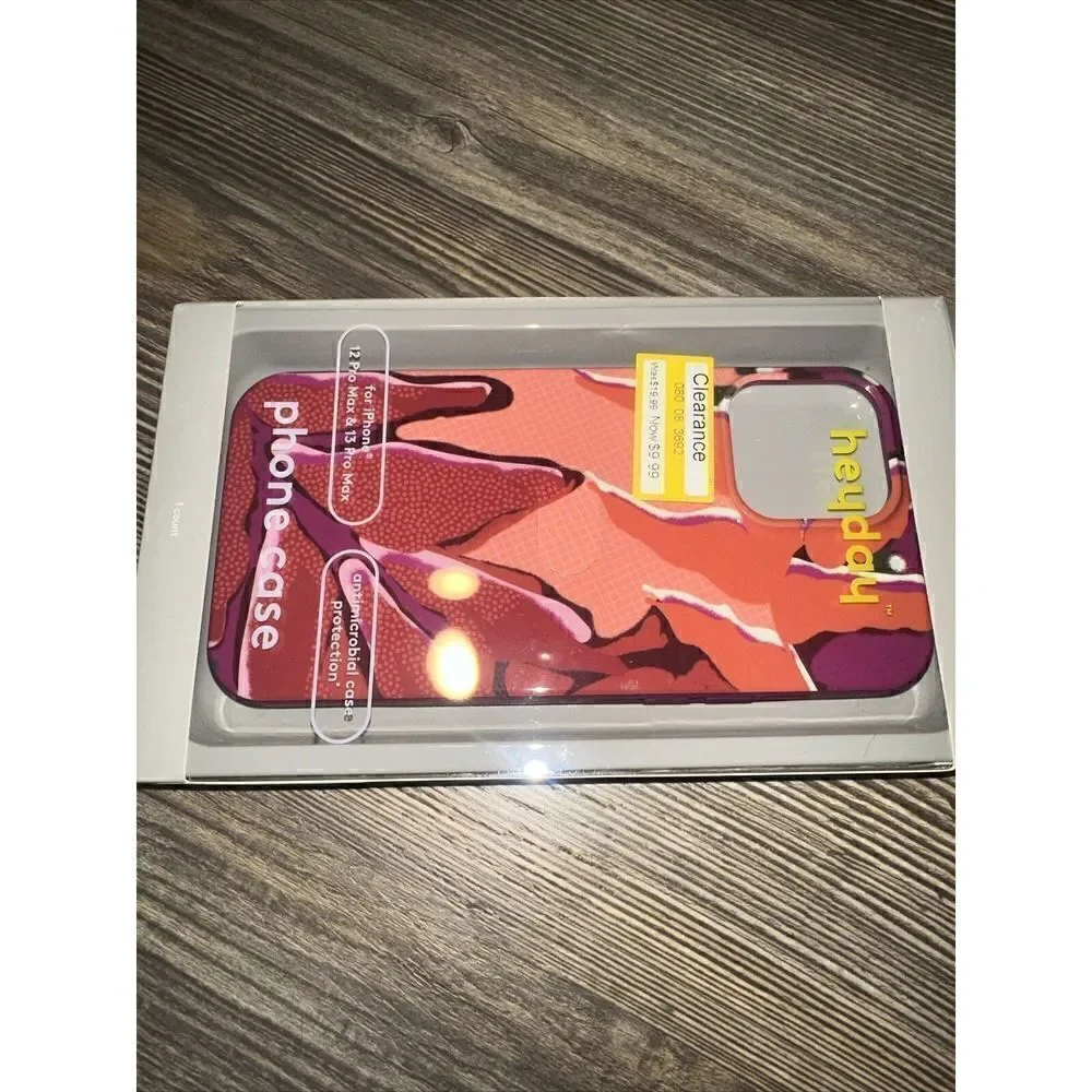 Heyday Phone Case for iPhone 12/13 pro max. New in box.